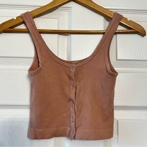 Dynamic Crop top Rose Clay Color Women’s one size